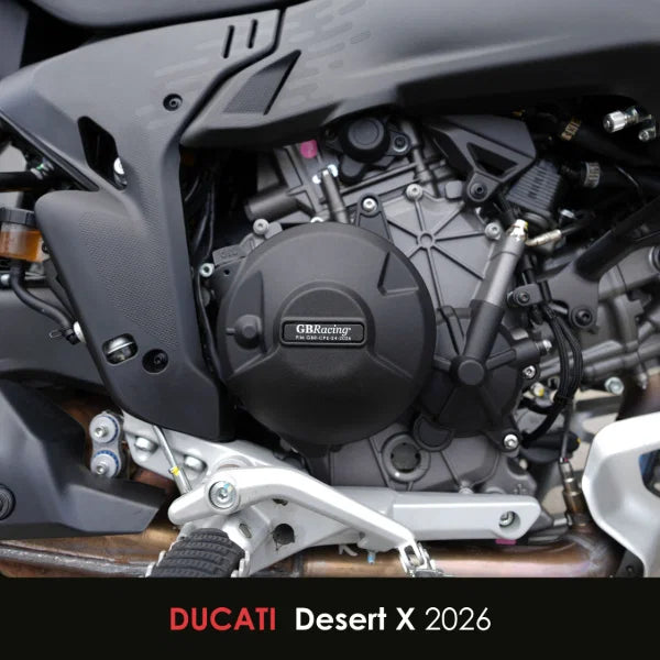 Ducati DesertX V2 GB Racing Secondary Clutch Cover Protection. 2026 Onwards