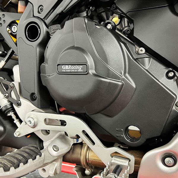 Ducati DesertX (2022+)  Secondary Clutch Cover Guard. GB Racing