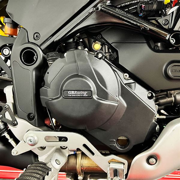 Ducati DesertX (2022+)  Secondary Clutch Cover Guard. GB Racing