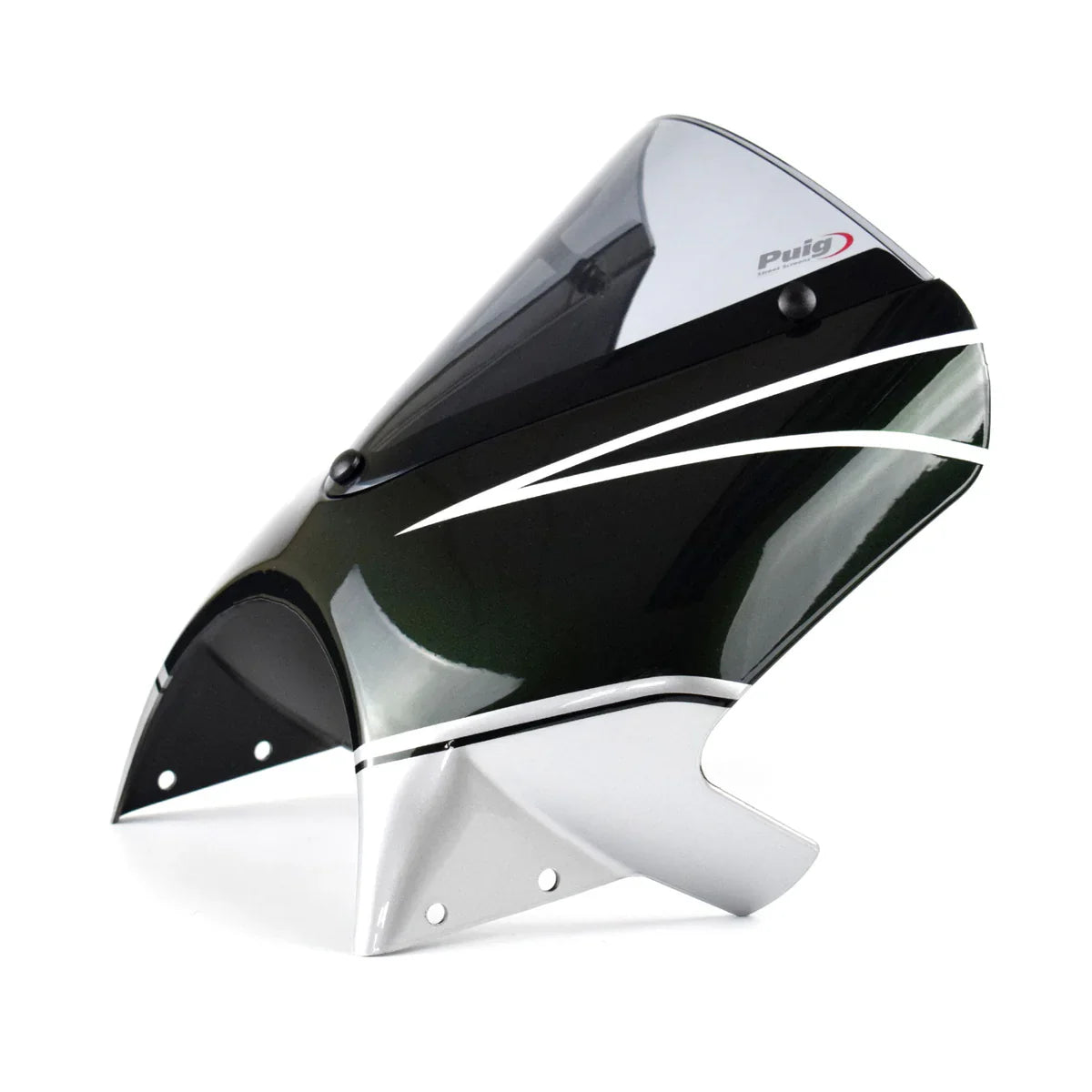 Kawasaki Z900RS (2022 - On) Pyramid Fly Screen | Metallic Dark Green Scheme |