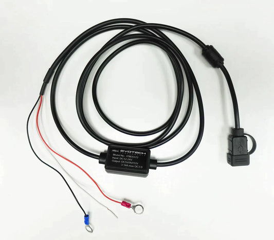 Triumph Scrambler 1200 XE (2019 - 2023) Motorcycle USB Charger . Evotech Performance.