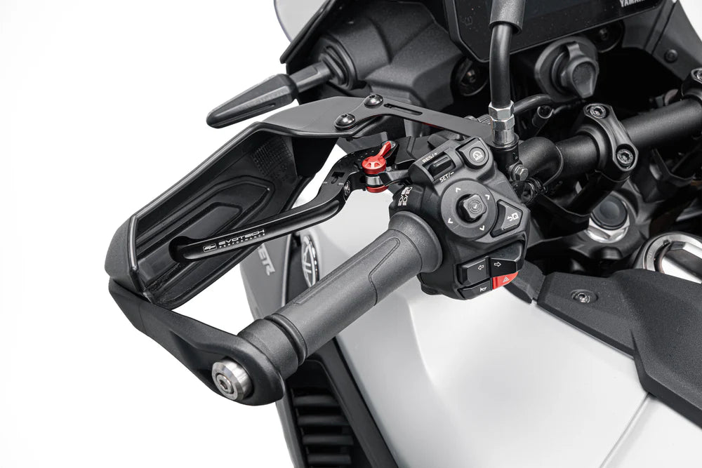 Yamaha Tracer 9 (2025 - On) Evo Folding Clutch and Short Brake Lever Set - Evotech Performance