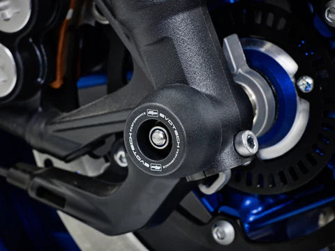 Yamaha XSR900 GP (2024 - On) Front Spindle Bobbins Evotech Performance