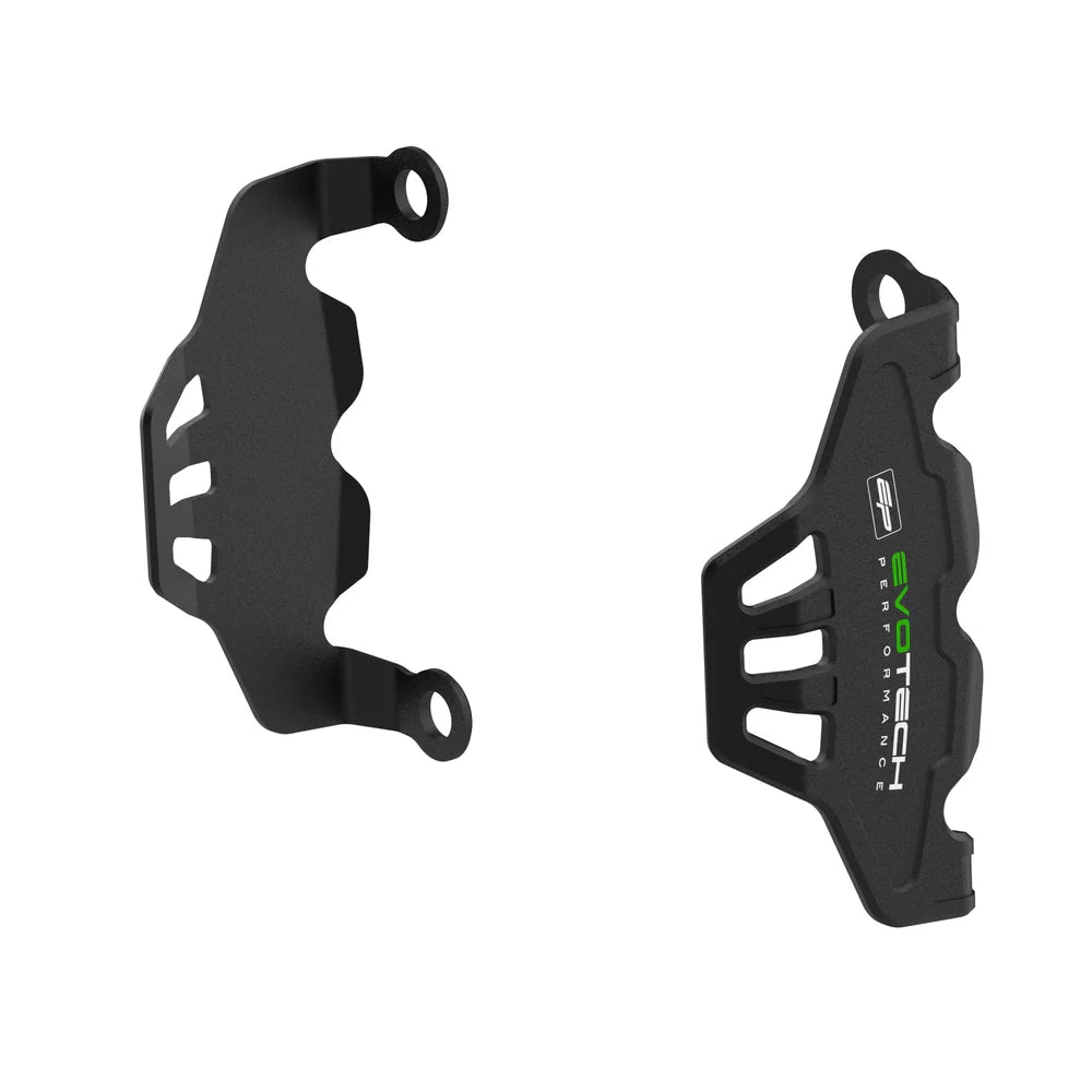 Kawasaki Z900RS (2018 - 2020) Front Caliper Guards (Pair) (Green Type) - Evotech Performance.