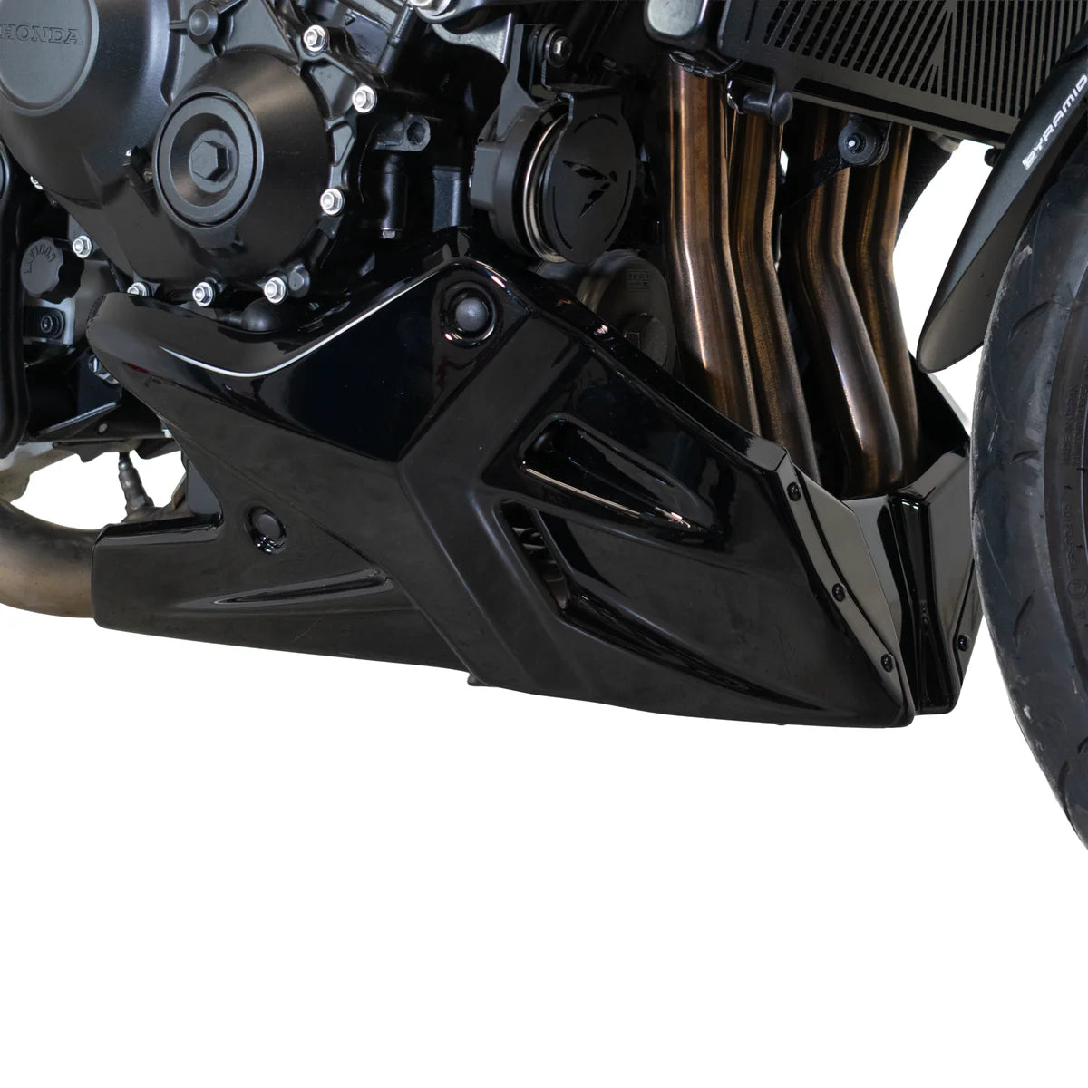Honda CB1000 Hornet & SP (2025 - On) Pyramid Belly Pan Graphite Black