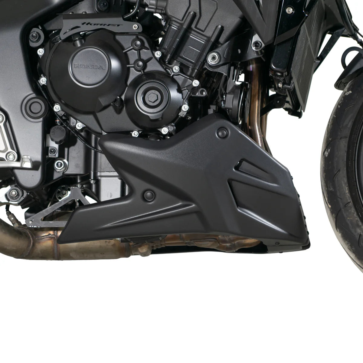 Honda CB1000 Hornet & SP (2025 - On) Pyramid Belly Pan | Matte Black |