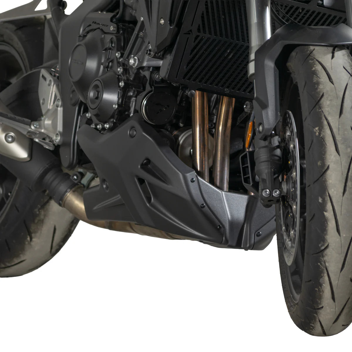 Honda CB1000 Hornet & SP (2025 - On) Pyramid Belly Pan | Matte Black |