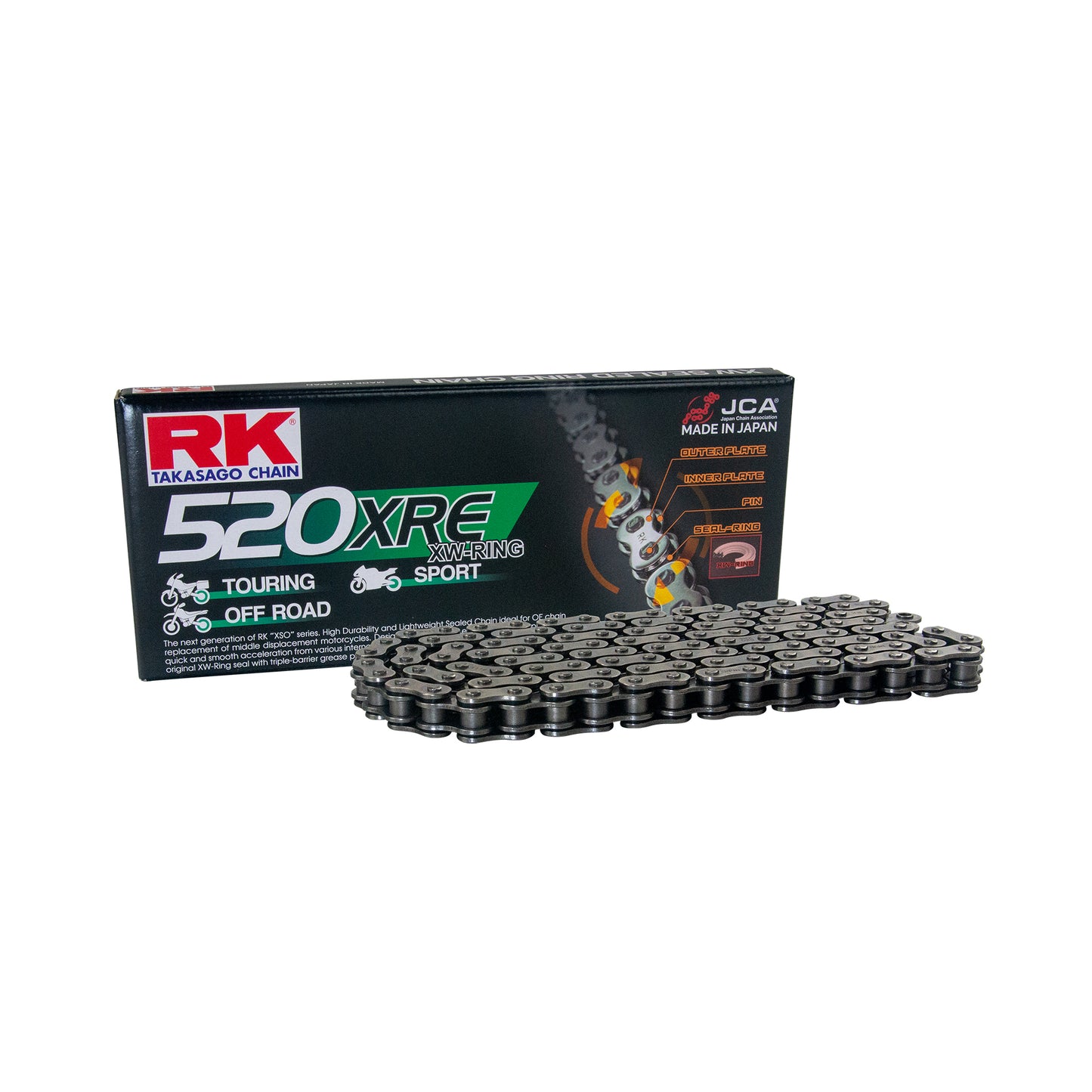 RK 520XRE-128 XW-Ring Chain
