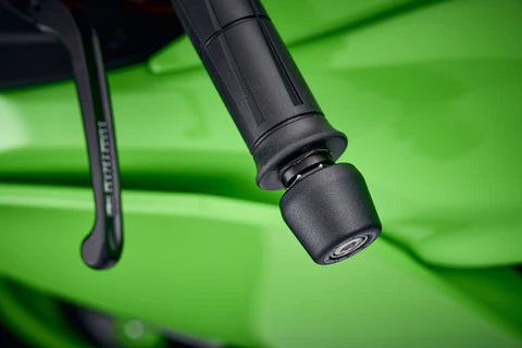 Kawasaki Ninja ZX-4R (2023 - On) Models. Bar End Weights (Race Type). Evotech Performance.