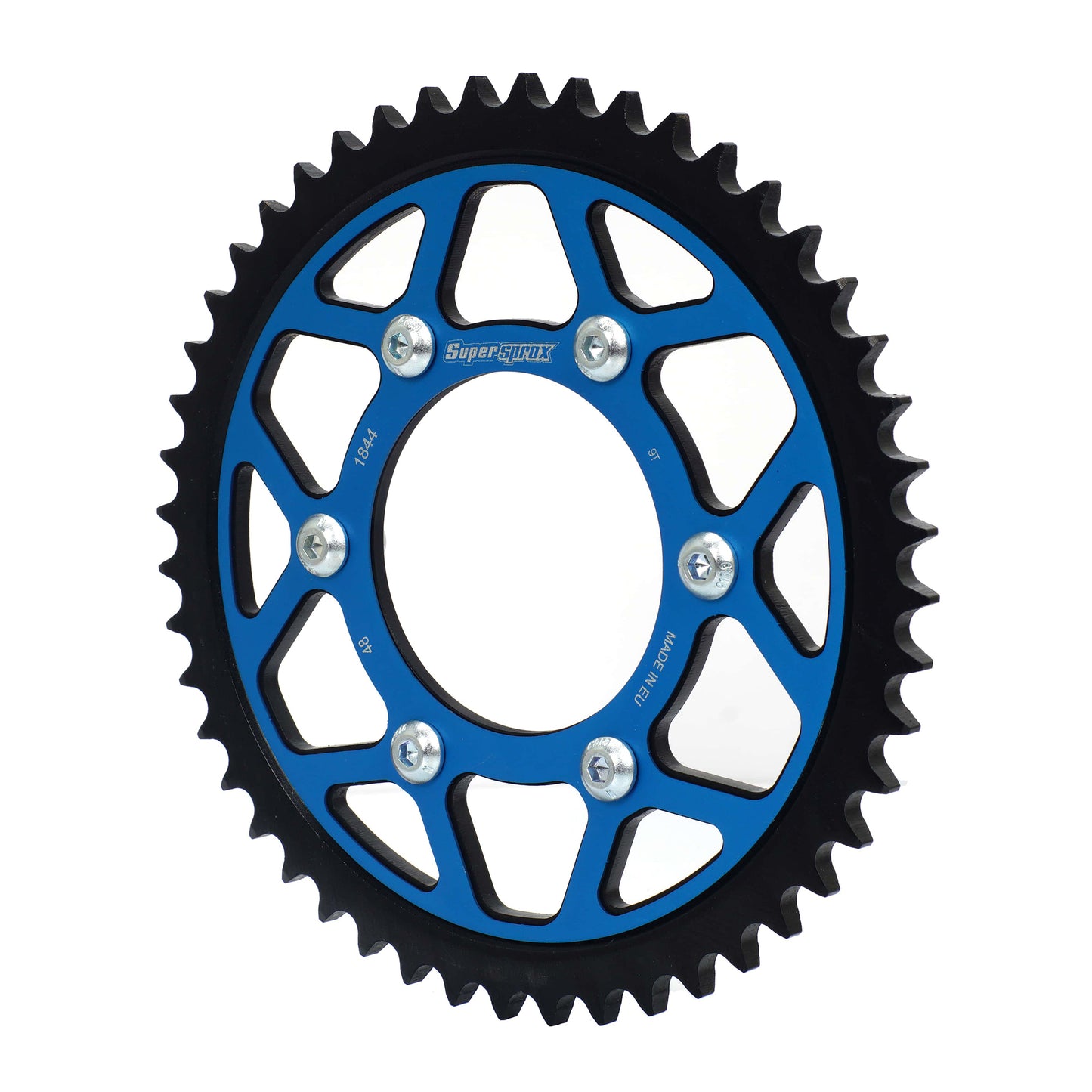 SuperSprox steel sprocket with blue alloy insert RFA-1844-48 JTR 1844-48