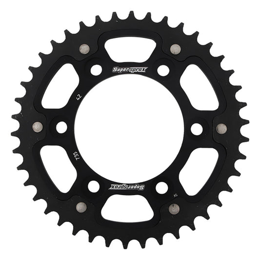 SuperSprox Rear Edge Sprocket Ducati RSA-735-39-BLK Ducati fitment