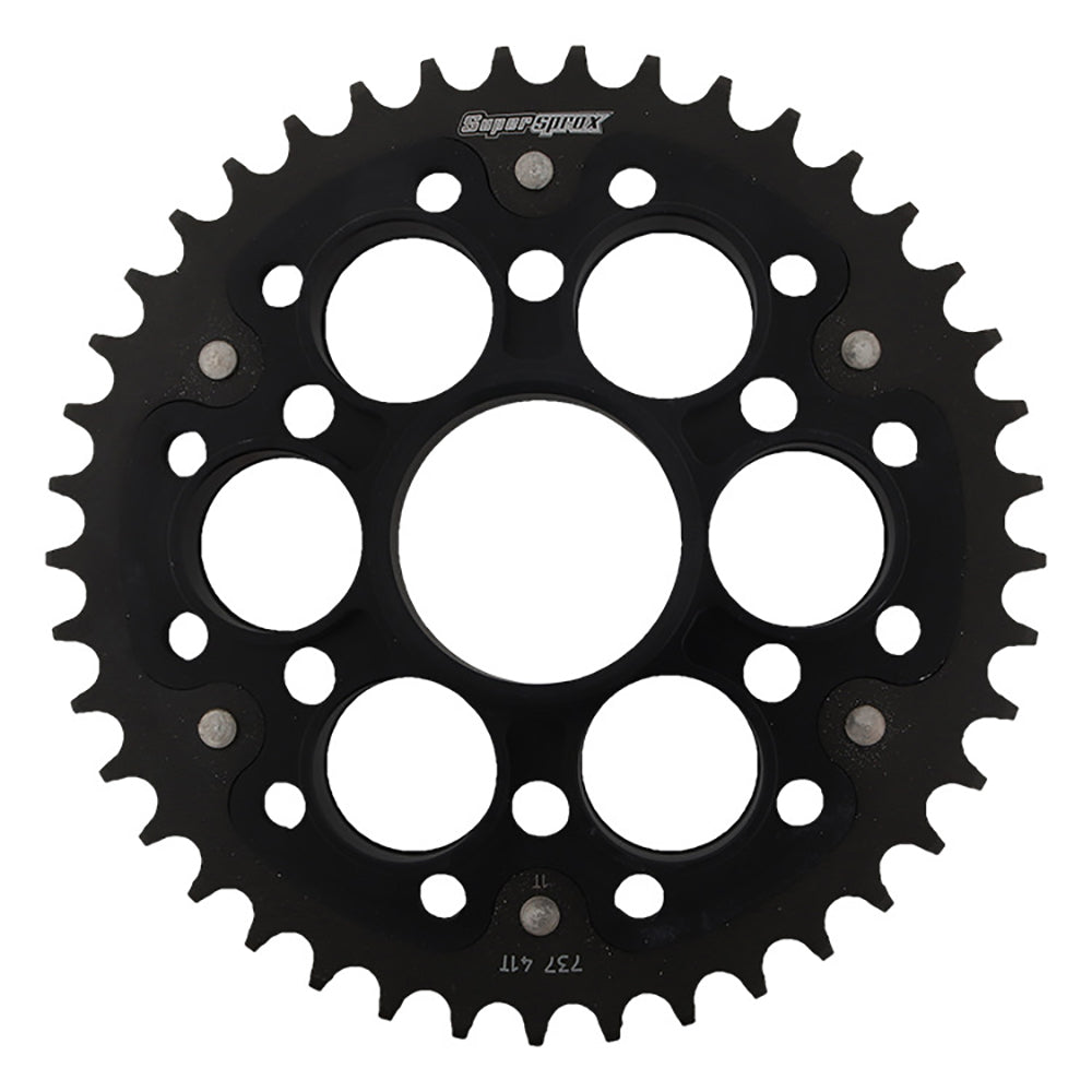 SuperSprox Rear Edge Sprocket Ducati RSA-737-525-41-BLK *525 CHAIN conversion*