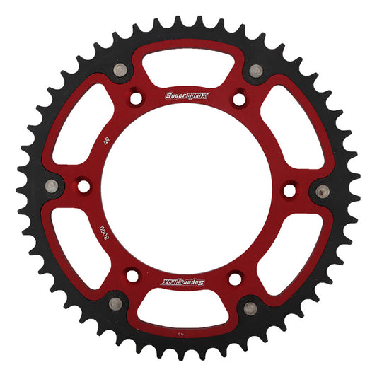 Supersprox Rear Stealth RST-8000-49 Red Sprocket