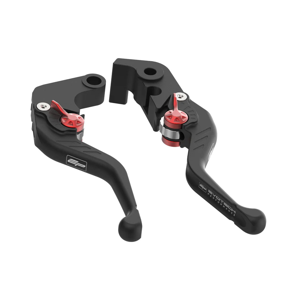 Triumph Speed Triple 1200 RS (2021+) Evo Short Clutch and Brake Lever Set - Evotech Performance