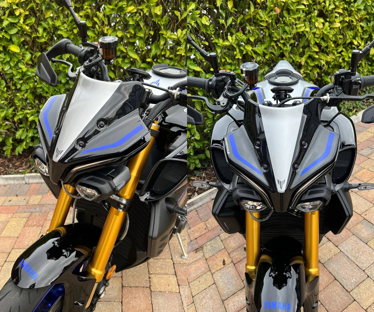 Yamaha MT-10 SP (2022 -On) Pyramid Plastics Fly Screen. Options