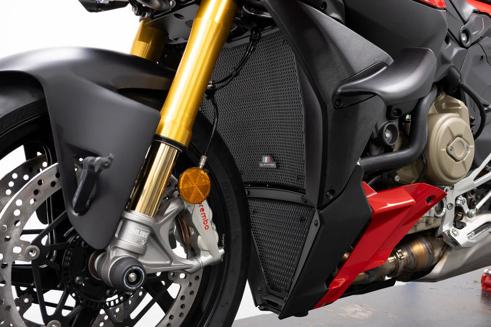Ducati Streetfighter V4 & S (2025+) Radiator Guard Set. Evotech Performance.
