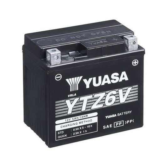 Item currently unavailable - Yuasa YTZ6V (WC) 12V Factory Activated High Performance MF VRLA Battery