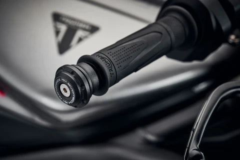 Triumph Street Triple 765 RS (2023 - On) Bar End Weights (Non Bar End Mirror Version) Evotech Performance