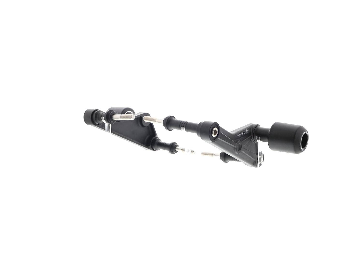 Ducati Diavel 1260 Lamborghini Frame Crash Protection (2021) (Black) - Evotech Performance