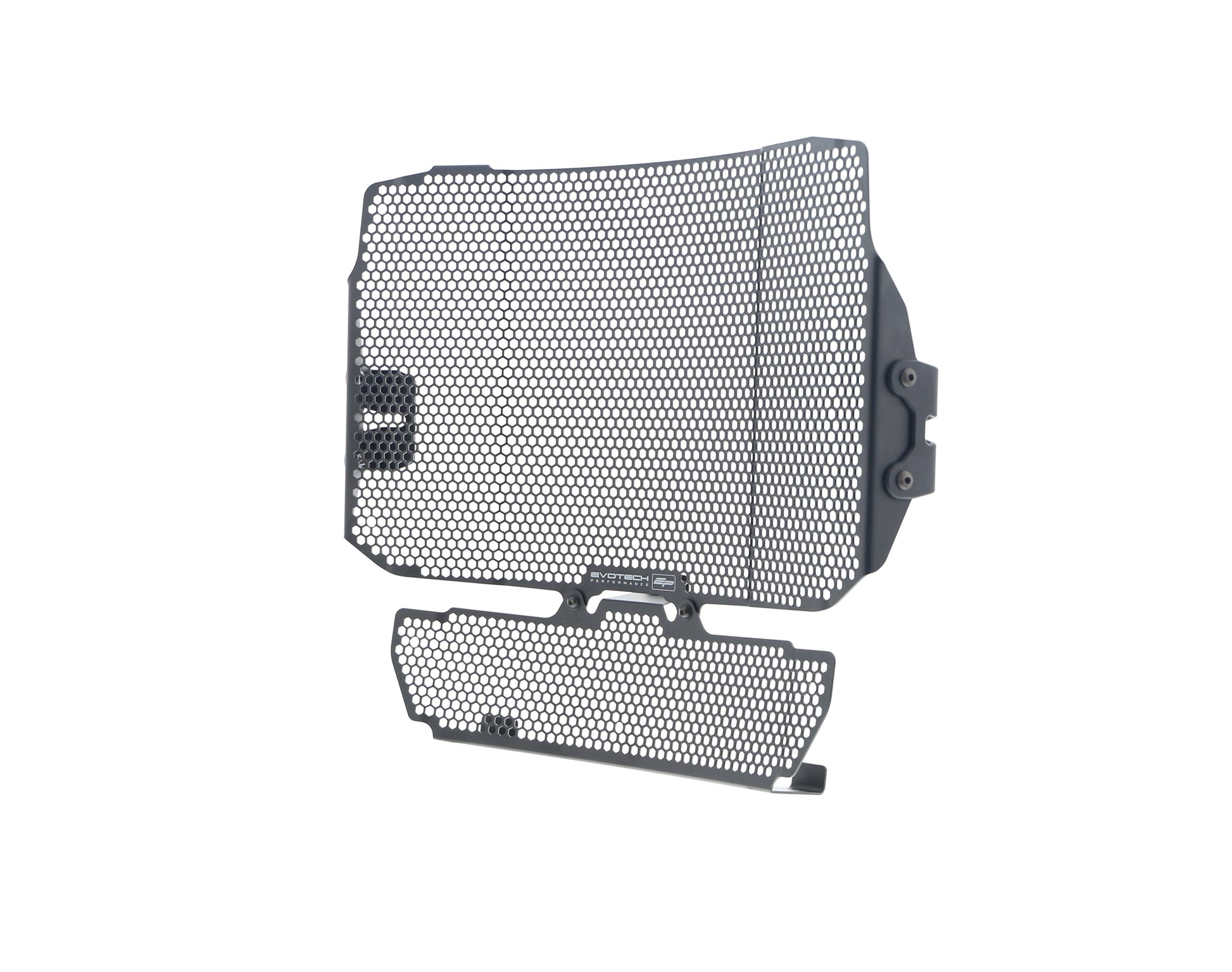 Front facing view of EP Radiator and Oil Cooler Guard for the MV Agusta Turismo Veloce 800 on white background